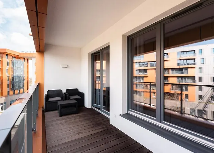 Flatbook - Center Brabank With Parking Apartman Gdańsk